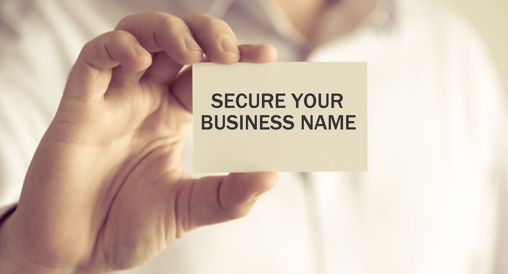registering your business name